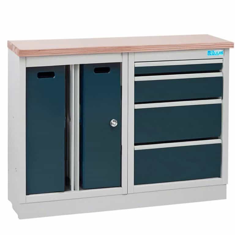 Mehr über den Artikel erfahren Werkbank Schrank