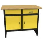 Werkbank mit Schrank