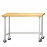 Werkstatttisch mit Rollen