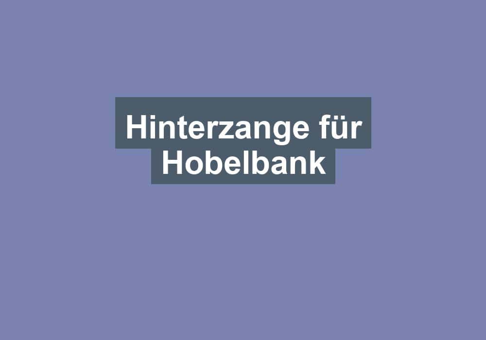 Du betrachtest gerade Hinterzange für Hobelbank