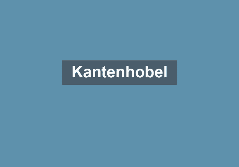 Mehr über den Artikel erfahren Kantenhobel