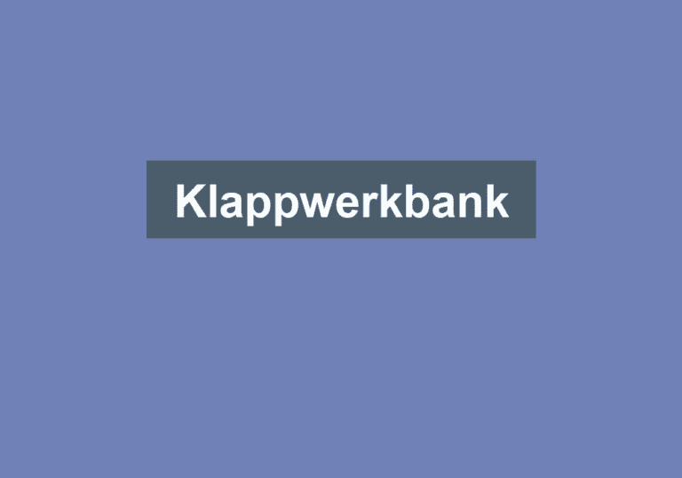 Mehr über den Artikel erfahren Klappwerkbank