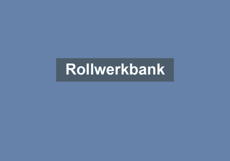 Mehr über den Artikel erfahren Rollwerkbank
