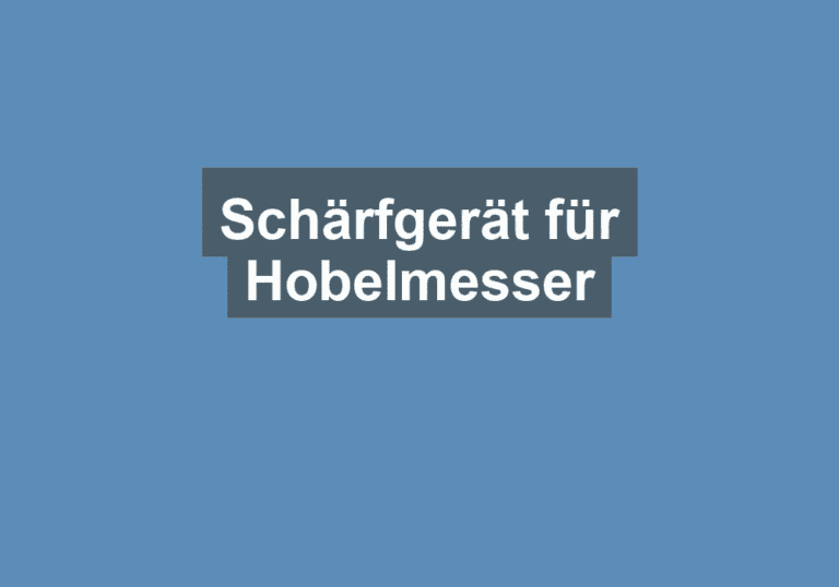 Mehr über den Artikel erfahren Schärfgerät für Hobelmesser