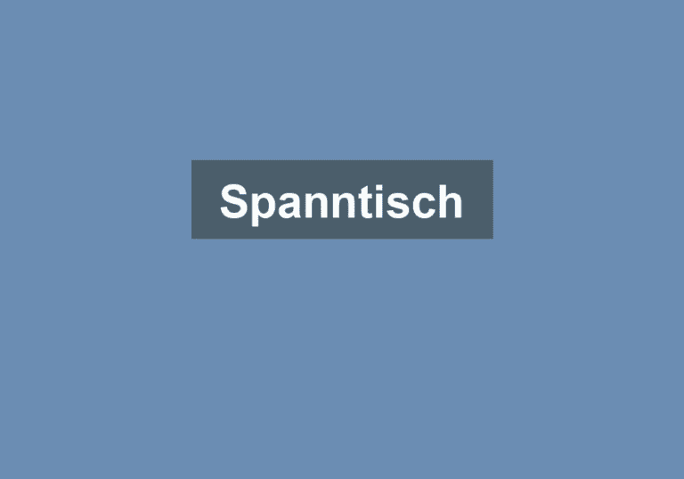 Mehr über den Artikel erfahren Spanntisch